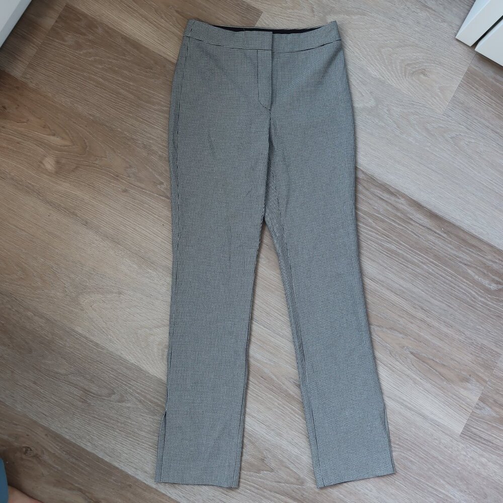 Aritzia Babaton Atelier Numero Houndstooth Pants, Size 2